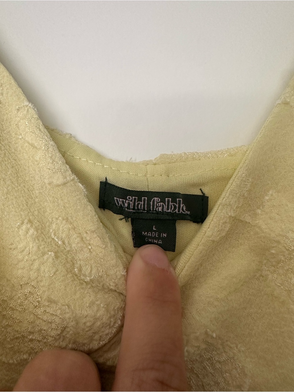 Wild Fable Yellow Ruffle Maxi Dress - Picture 6 of 7